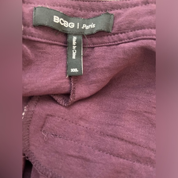 BCBG PARIS SLEEVELESS WIDE LEG JUMPSUIT SIZE XXL - Picture 6 of 6